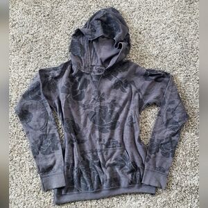 Billabong| Vintage Lightweight Hoodie with Floral Pattern